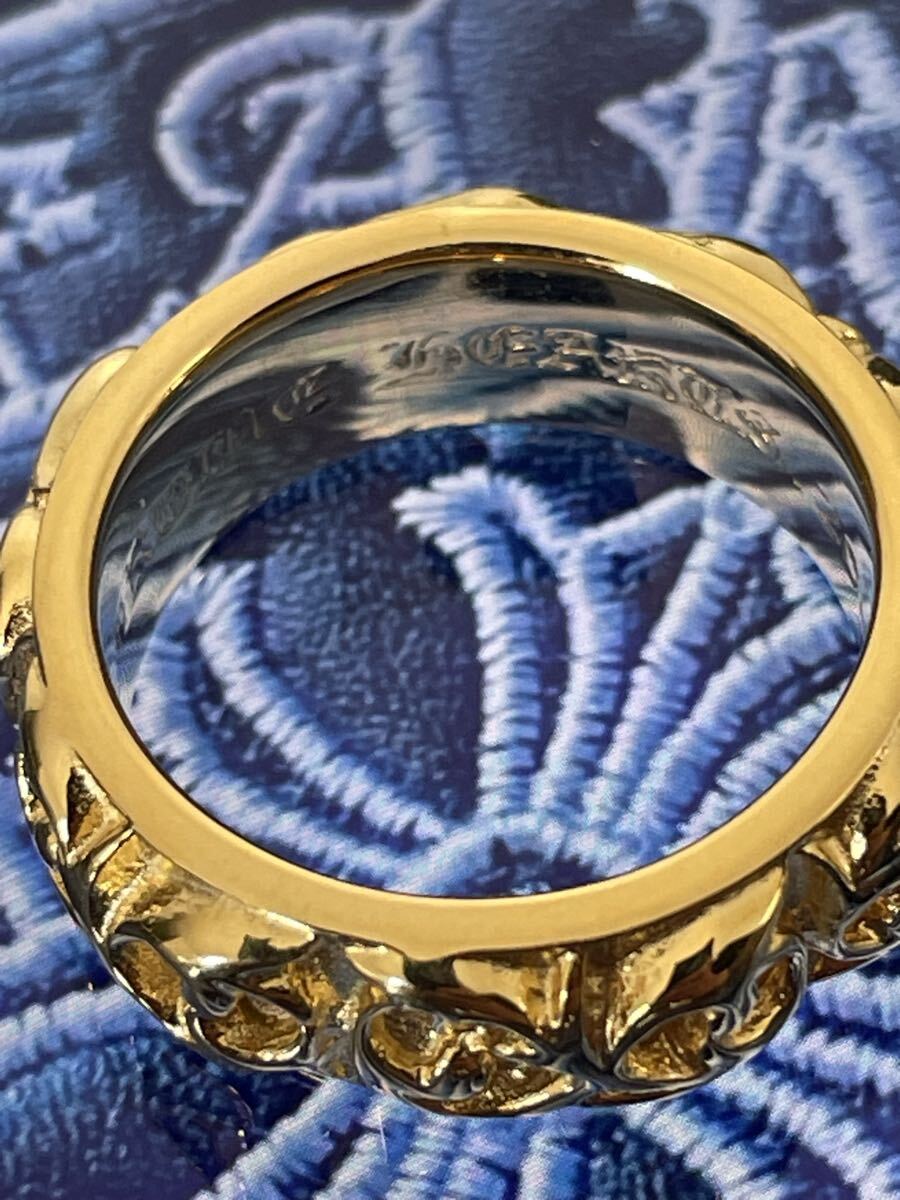 Chrome Hearts エタニティーバインバンドリング　19号　22K _画像6