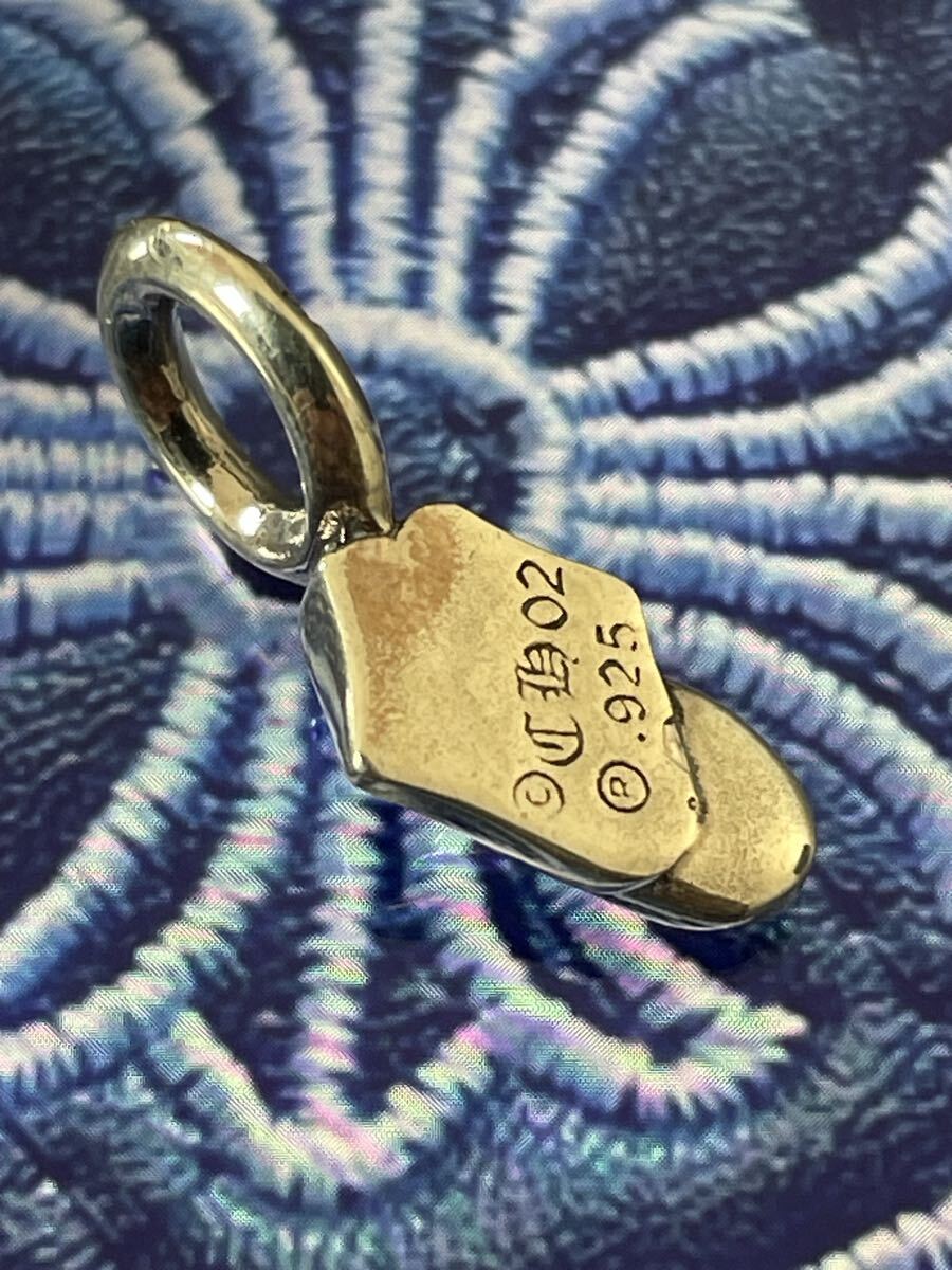 Chrome Hearts リップアンドタンチャーム　スターリングシルバー925 パヴェ_画像4