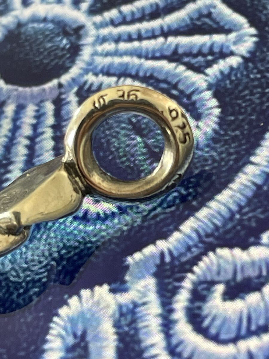 Chrome Hearts リップアンドタンチャーム　スターリングシルバー925 パヴェ_画像5