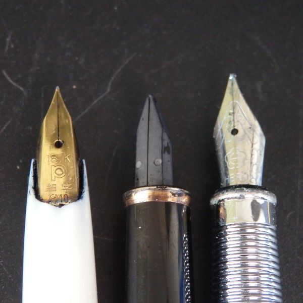 1円スタート 激レア PLATINUM プラチナ PILOT パイロット BURBERRY バーバリー 万年筆 ボールペン ペン先18K まとめ 11-4 41286_画像3