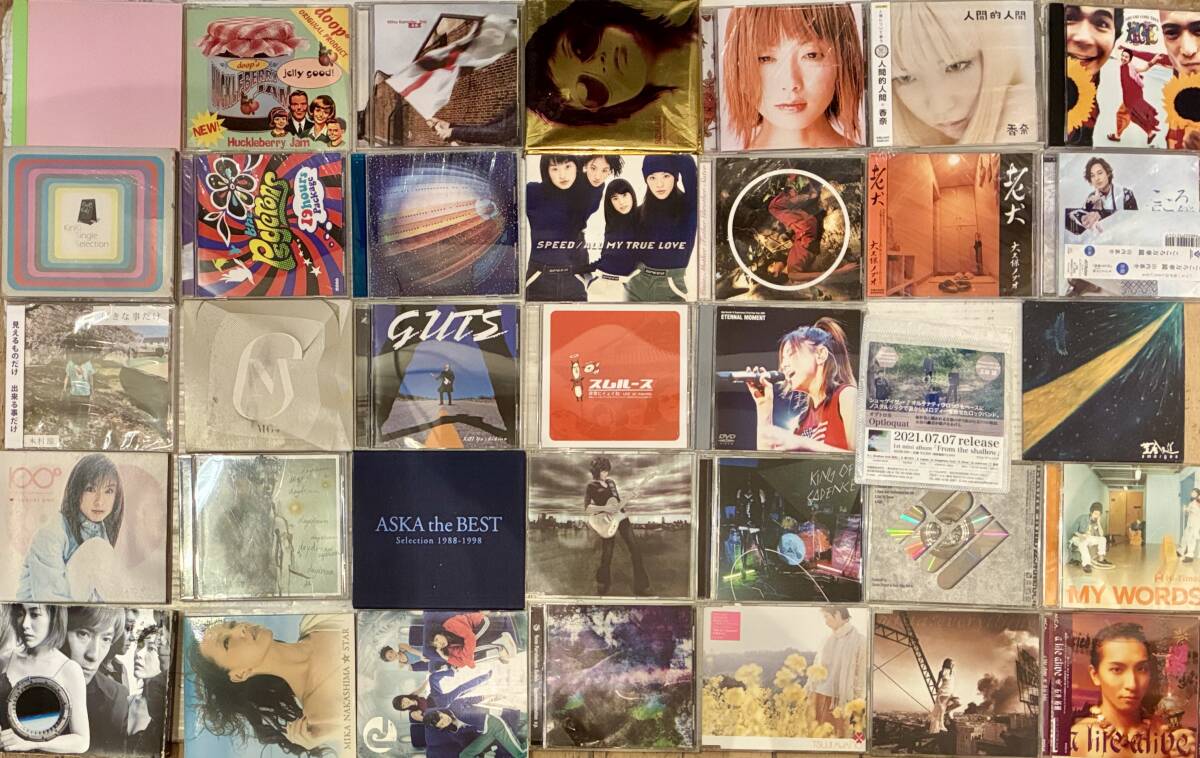 ■まとめて!■J-POP 詰め合わせ CD合計105タイトルセット!※サンプル/未開封含む ■CHAGE and ASKA/Misia/篠原涼子/長渕剛/Mondo Grosso_画像1