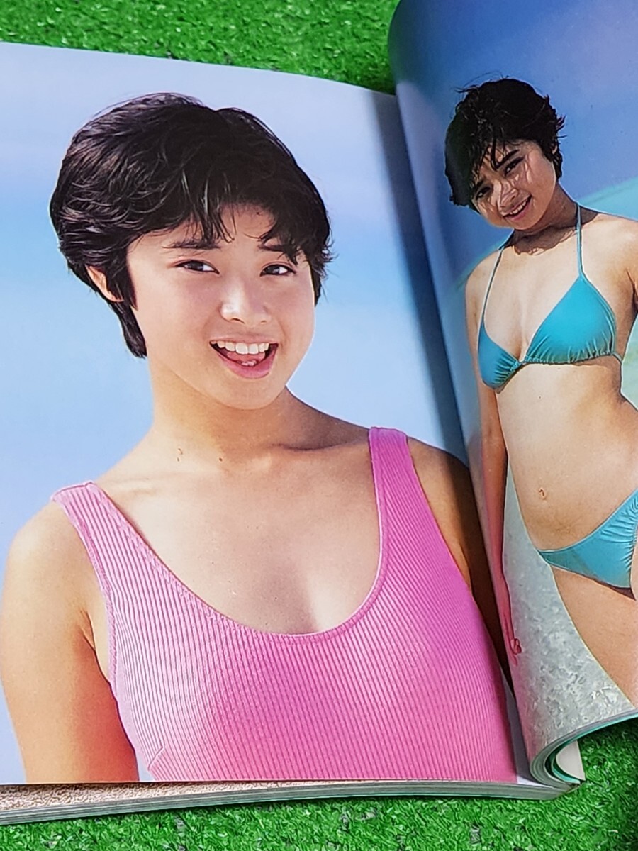 八木さおり 文庫本写真集 「さわやかな季節が...」 1987年初版本 OREフォトシリーズ _画像5