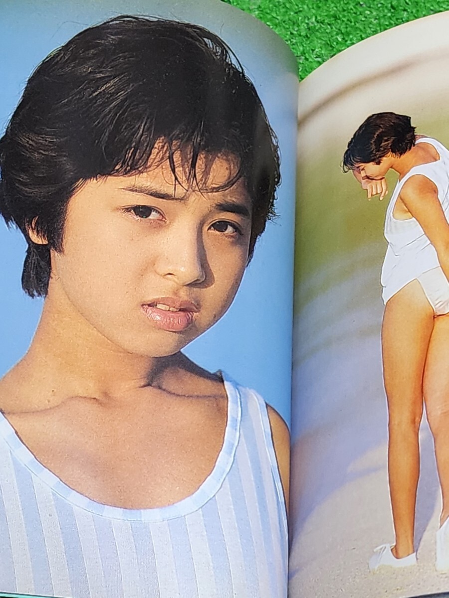 八木さおり 文庫本写真集 「さわやかな季節が...」 1987年初版本 OREフォトシリーズ _画像6