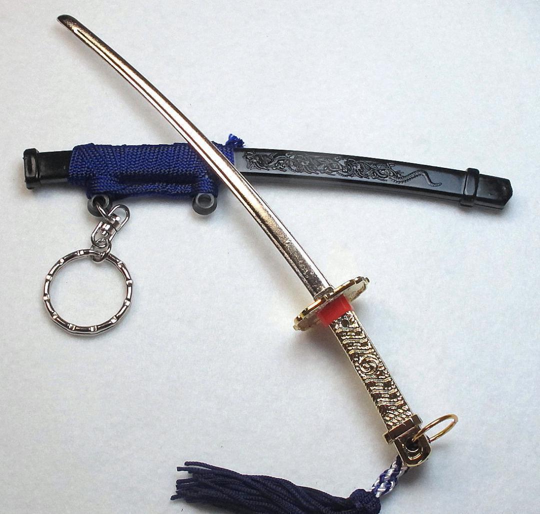 ★ミニ日本刀キーホルダーミニ刀 刀 護身刀 神龍刀 昇り龍 新品 日本製_画像4