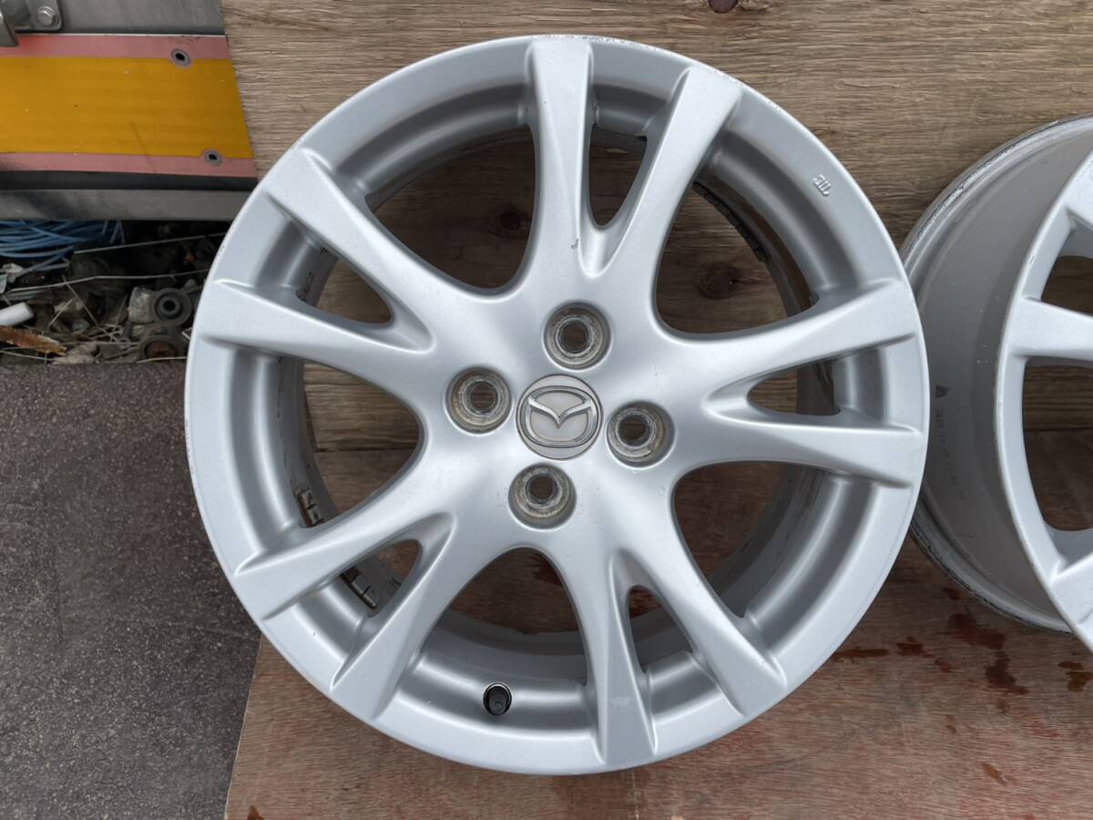マツダ　純正ホイール　デミオ　スポルト　DE系　16インチ　6J　+50　PCD100　4穴　_画像2