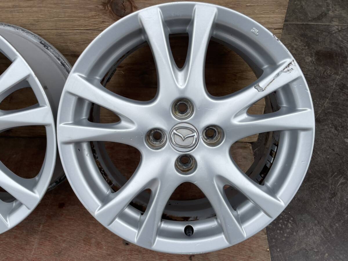 マツダ　純正ホイール　デミオ　スポルト　DE系　16インチ　6J　+50　PCD100　4穴　_画像5