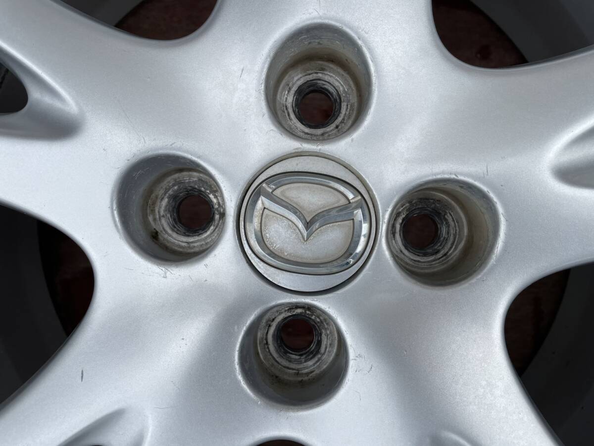 マツダ　純正ホイール　デミオ　スポルト　DE系　16インチ　6J　+50　PCD100　4穴　_画像9