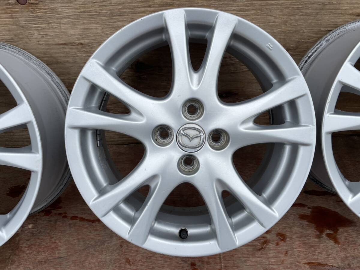マツダ　純正ホイール　デミオ　スポルト　DE系　16インチ　6J　+50　PCD100　4穴　_画像3
