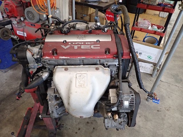 CL1　アコード　 ユーロR X　H22A　ＶＴＥＣエンジン　実動　ハーネス/補機類付き　　　　　_画像1