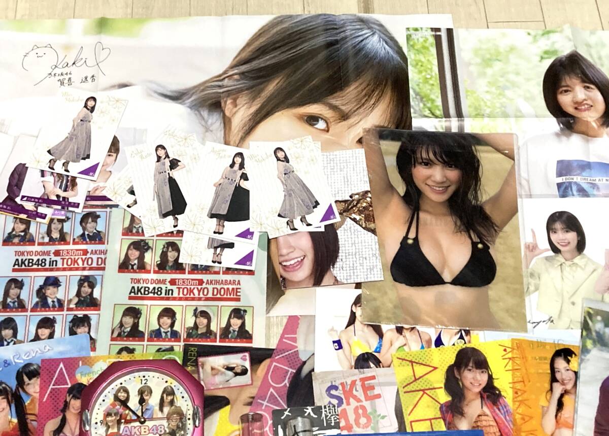 女性アイドル グッズ まとめ売り AKB SKE 乃木坂 欅坂 日向坂 グラビア系 ライブグッズ トレカ クリアファイル ポスター 他_画像3