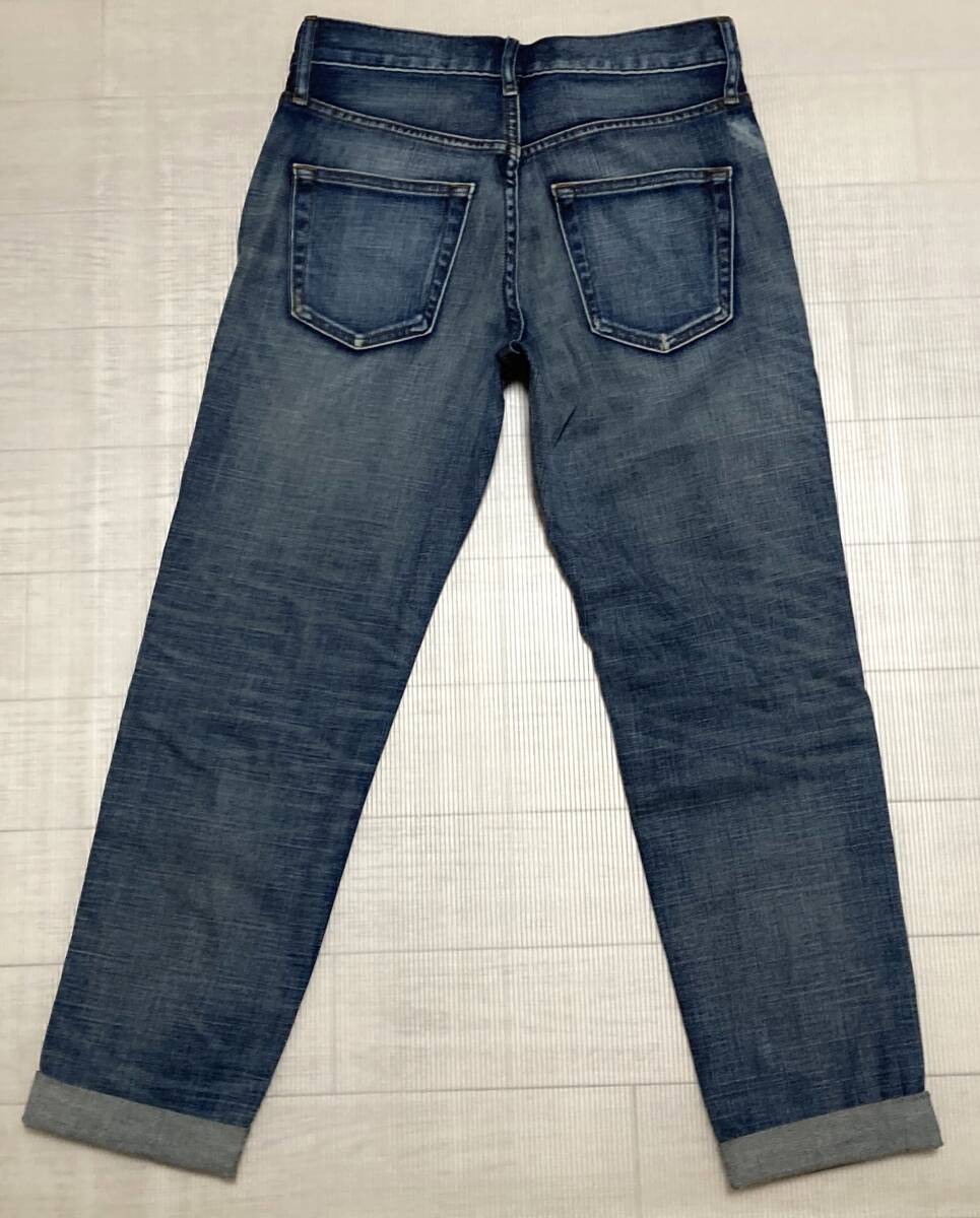 未使用品 UNIQLO ユニクロ スリムボーイフレンドフィット アンクルジーンズ W22 ②_画像4