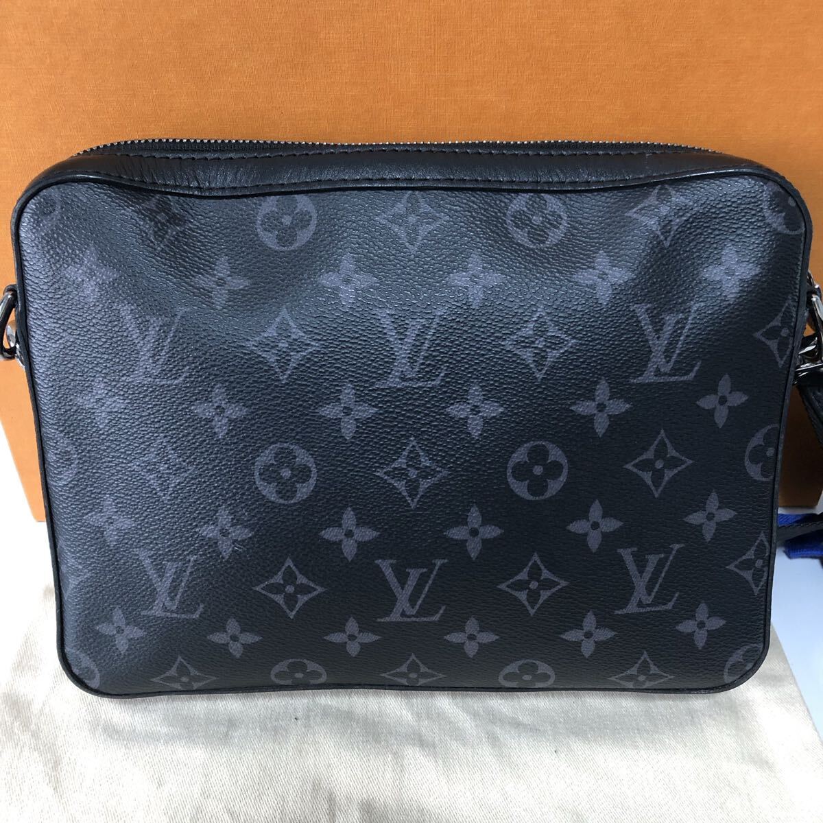 ルイヴィトン エクリプスリバース　トリオ・メッセンジャーバッグ　ICチップ ブラック モノグラム　ショルダーバッグ　1円　2754_画像3