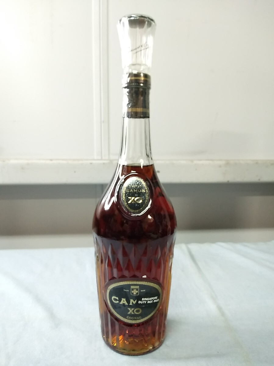 カミュ XO ロングネック 1000ml 40% ブランデー コニャック 未開栓 箱付き 傷汚れあり CAMUS XO COGNAC 古酒 二十歳未満購入禁止 _画像2
