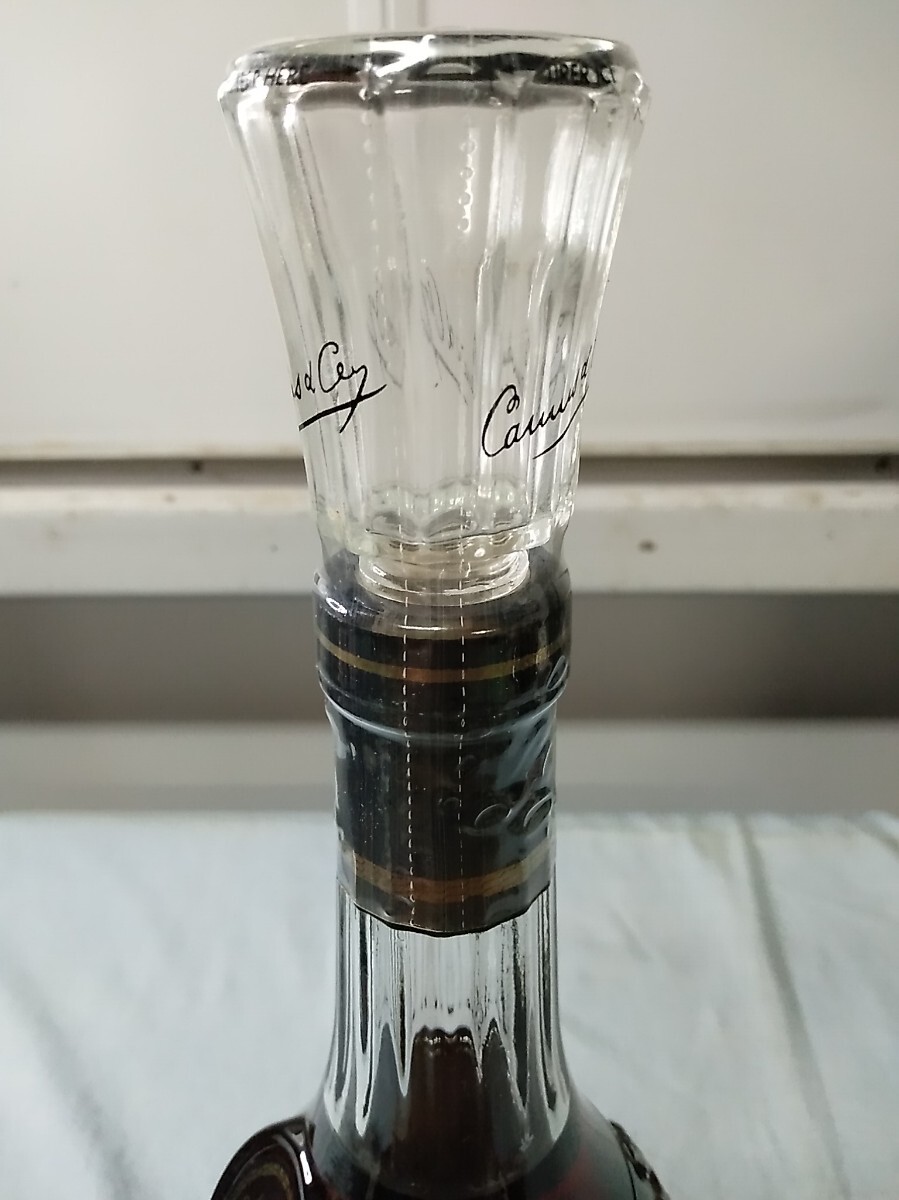 カミュ XO ロングネック 1000ml 40% ブランデー コニャック 未開栓 箱付き 傷汚れあり CAMUS XO COGNAC 古酒 二十歳未満購入禁止 _画像5