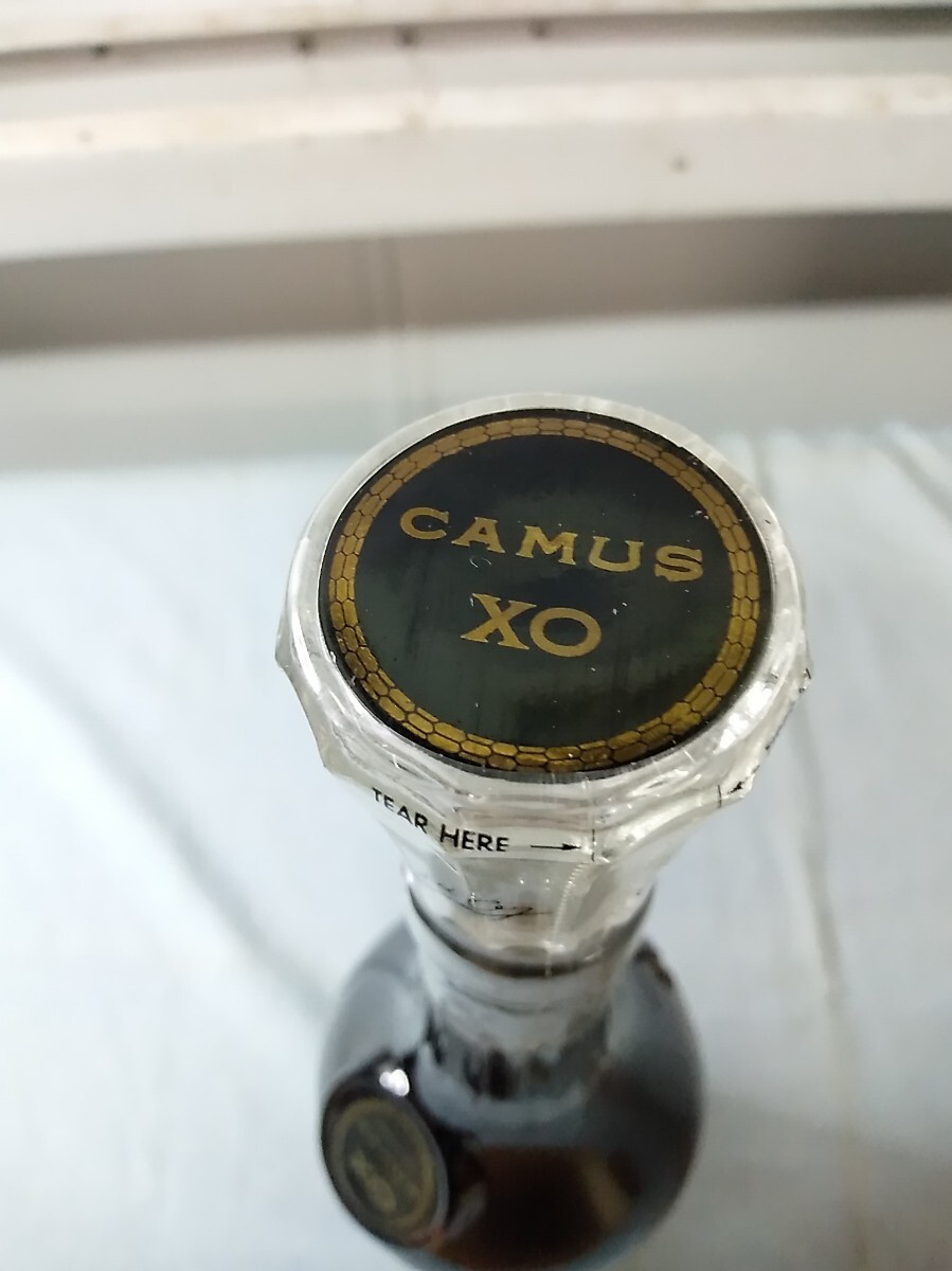 カミュ XO ロングネック 1000ml 40% ブランデー コニャック 未開栓 箱付き 傷汚れあり CAMUS XO COGNAC 古酒 二十歳未満購入禁止 _画像6