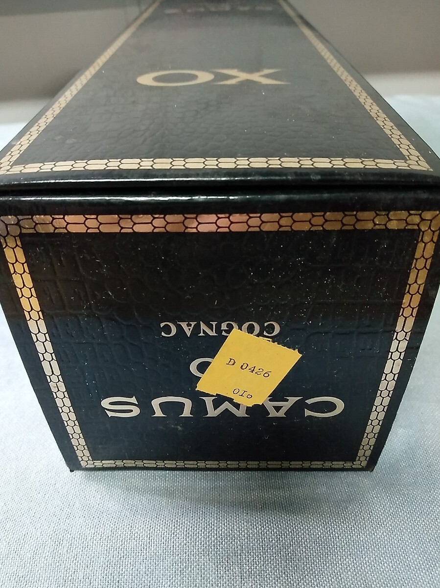 カミュ XO ロングネック 1000ml 40% ブランデー コニャック 未開栓 箱付き 傷汚れあり CAMUS XO COGNAC 古酒 二十歳未満購入禁止 _画像9