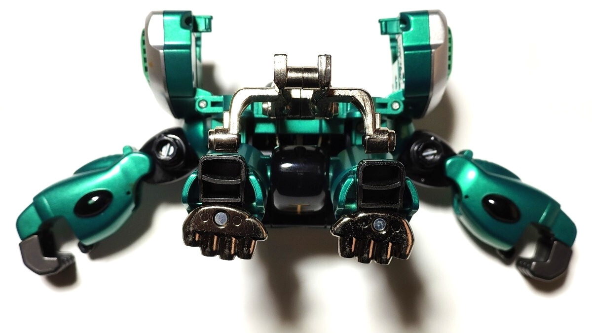 今月最終出品 BANDAI 百獣戦隊ガオレンジャー 超合金 ガオゴリラ 当時物 ジャンク扱い_画像4