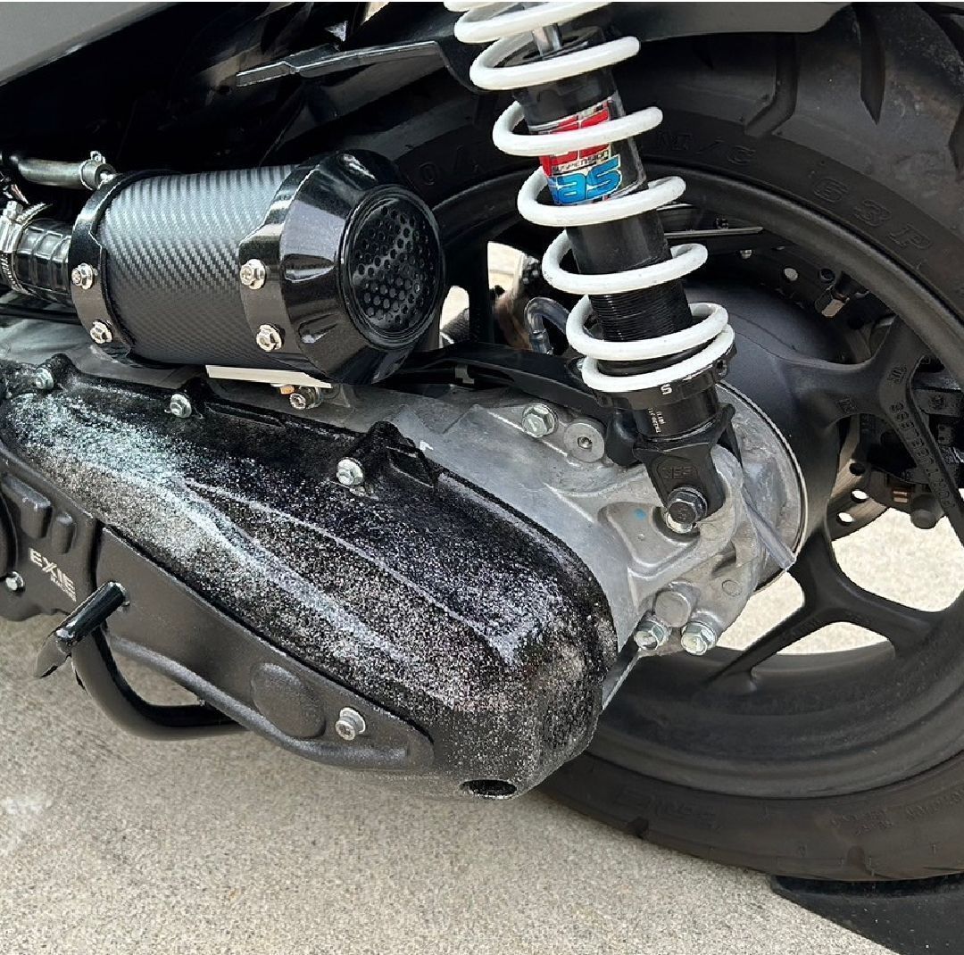 要加工 HONDA PCX125 160 150 エアークリーナー バズーガタイプ シルバー JK05 JK06 KF47 JF28 KF12 JF56 KF18 JF81 JF84 KF30_画像2