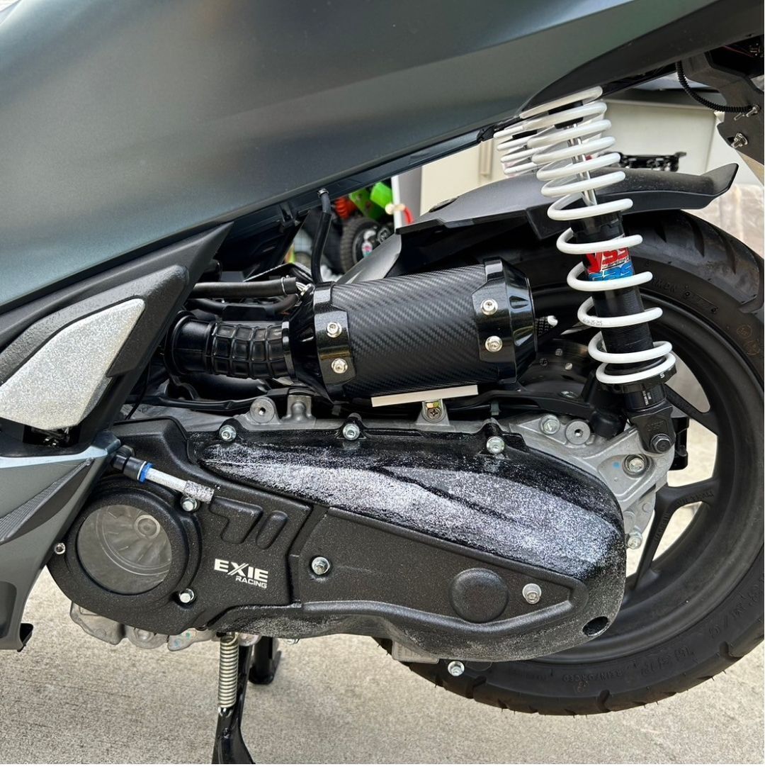 要加工 HONDA PCX125 160 150 エアークリーナー バズーガタイプ シルバー JK05 JK06 KF47 JF28 KF12 JF56 KF18 JF81 JF84 KF30_画像4