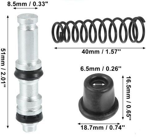 数量限定 ヤマハ車純正 フロントブレーキマスターシリンダーピストンキット 11mm O/H メンテの必需品 動きが違いますの画像1