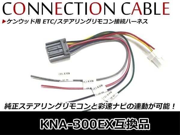 ケンウッド用 ETC ステアリングリモコン ETC連動(dòng)ケーブル ケンウッド MDV-L403 2016年モデル