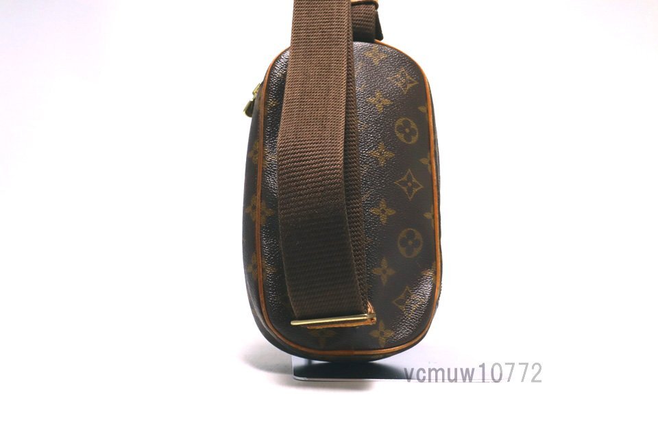 格安放出■LOUIS VUITTON モノグラム ポシェットガンジュ レザー ボディバッグ ルイヴィトン■1023zd29859_画像2