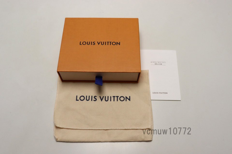 近年モデル希少美中古■ルイヴィトン モノグラムジャイアントリバース ポルトフォイユジュリエット レザー 2つ折り財布■1023qc22225_画像8