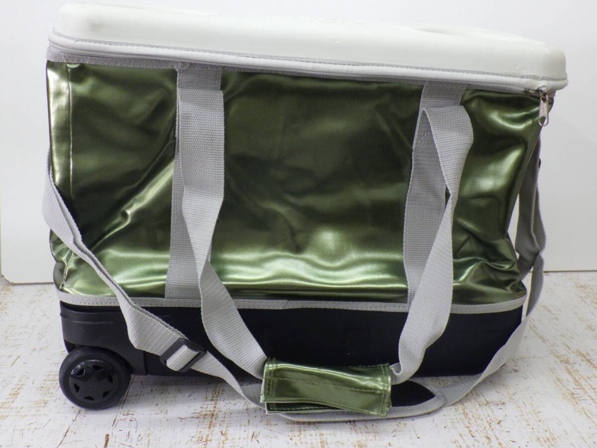  негодный версия товар coleman Coleman Extreme лёд кондиционер soft оттенок зеленого складной волчок имеется 35L cooler-box б/у товар 251028