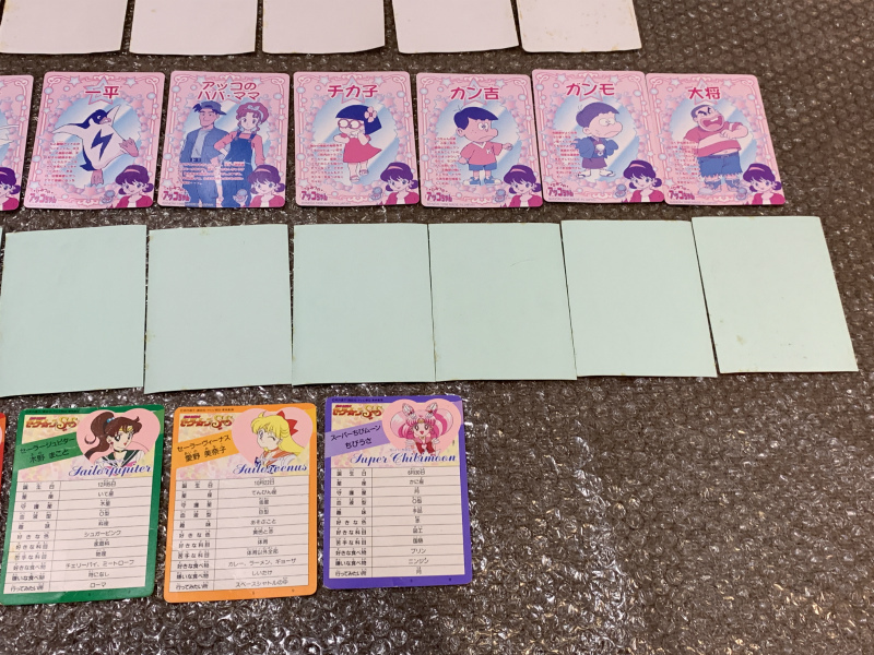 未検品 当時物 アニメ 着せ替えシール 色々 おまとめセット セーラームーン / キューティーハニー / ひみつのアッコちゃん_画像10