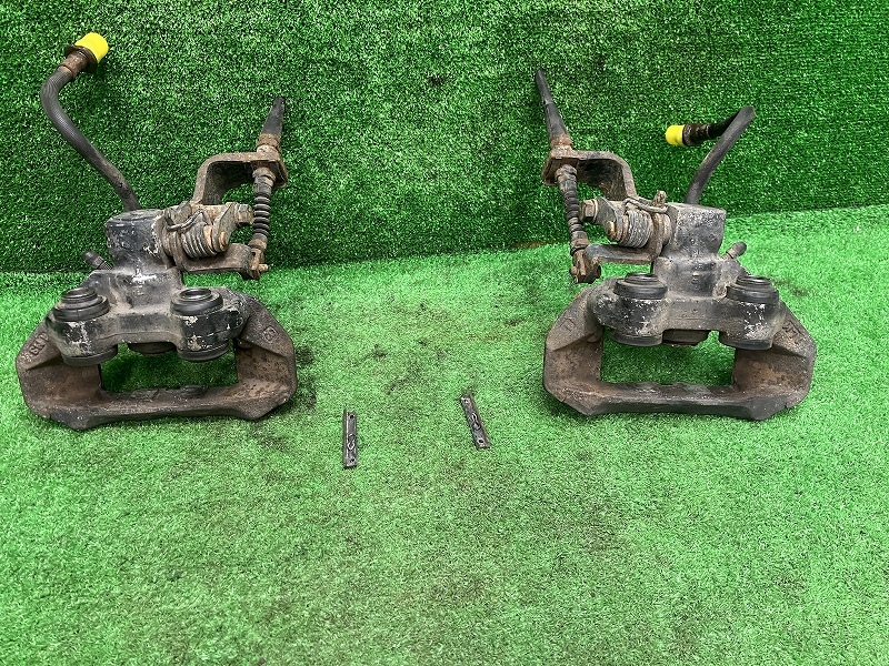 スズキ カプチーノ EA11R リアキャリパー 左右セット リヤ スチール 55401-80F01 55402-80F01 F6AT ターボ 2WD 5速MT 走行済み 現状販売_画像2