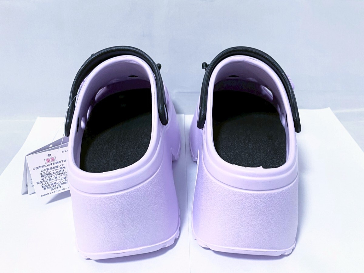 【限定 新品未使用品】サンリオ　クロミ　厚底クロックス　クロッグサボサンダル　L／約24.0cm〜24.5cm　送料無料_画像6