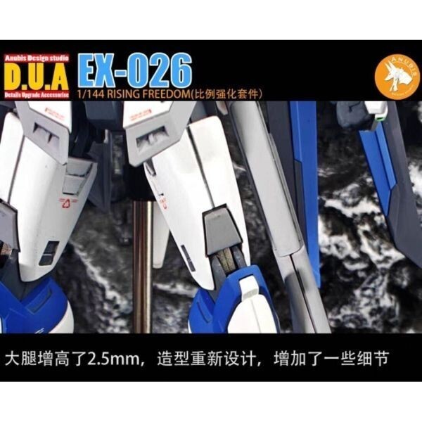 匿名即発送【ANUBIS】EX-026 1/144 HG ライジング フリーダム 用 改造パーツ ディテールアップ 3Dプリント品 SEED 未塗装 未組立_画像6