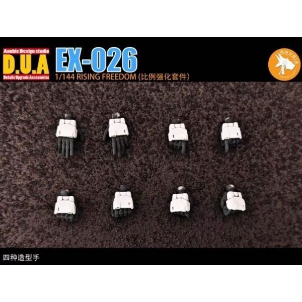 匿名即発送【ANUBIS】EX-026 1/144 HG ライジング フリーダム 用 改造パーツ ディテールアップ 3Dプリント品 SEED 未塗装 未組立_画像8