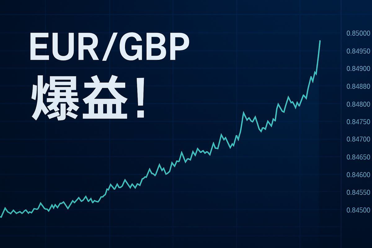 EAランク 「 S 」 EUR/GBP 安定性と収益性を兼ね備えた 口座縛りなし FX自動売買ツール_画像1