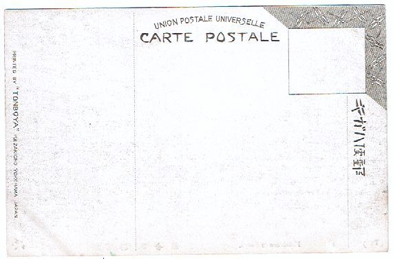 手彩色絵葉書　東京 新吉原　明治期 トンボ屋・名勝 T81_画像5