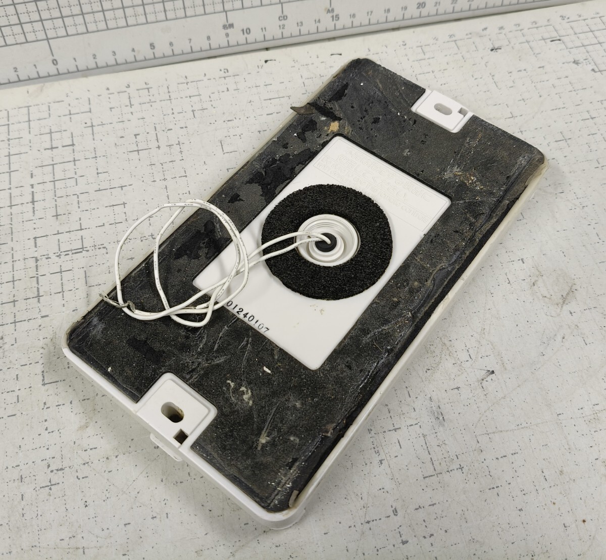 51-長府/給湯器/リモコン/YST-2000P/動作確認済み/中古部品_画像6