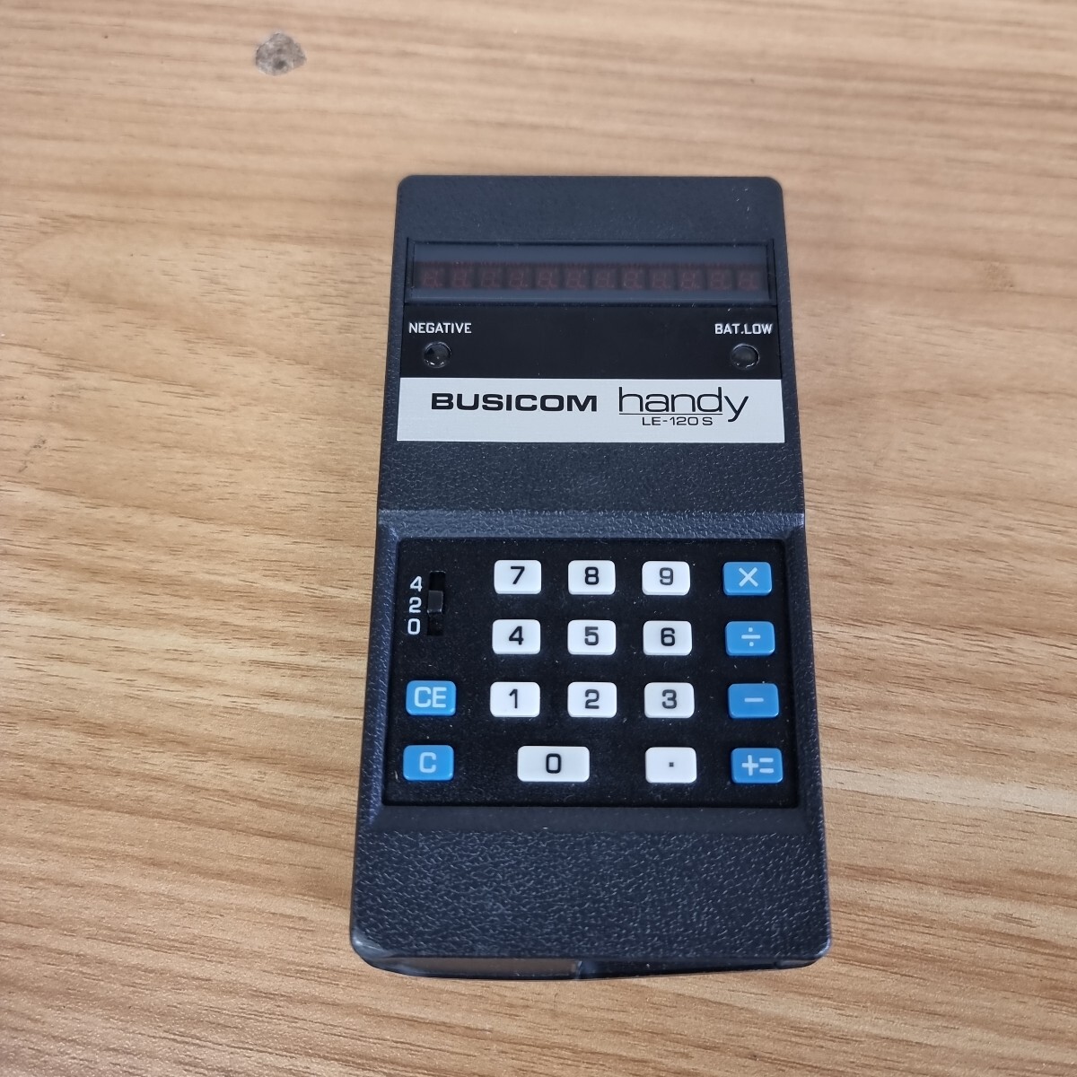 Busicom 'HANDY-LE' LE-120s 計算機 昭和レトロ_画像1