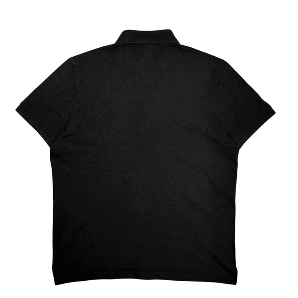 美品 LACOSTE ラコステ 希少 3釦 半袖 ポロシャツ 5191L 黒 ブラック 7 XL XXL DEVANLAY製 L1212 海外限定 フランス 規格 ペルー製 FRANCE_画像9