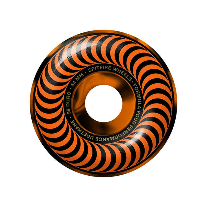 SPITFIRE スピットファイヤー F4 ウィール 54mm フォーミュラ4 CLASSICS 99 DURO オレンジ ブラック マーブル FORMULA FOUR スケートボード_画像7