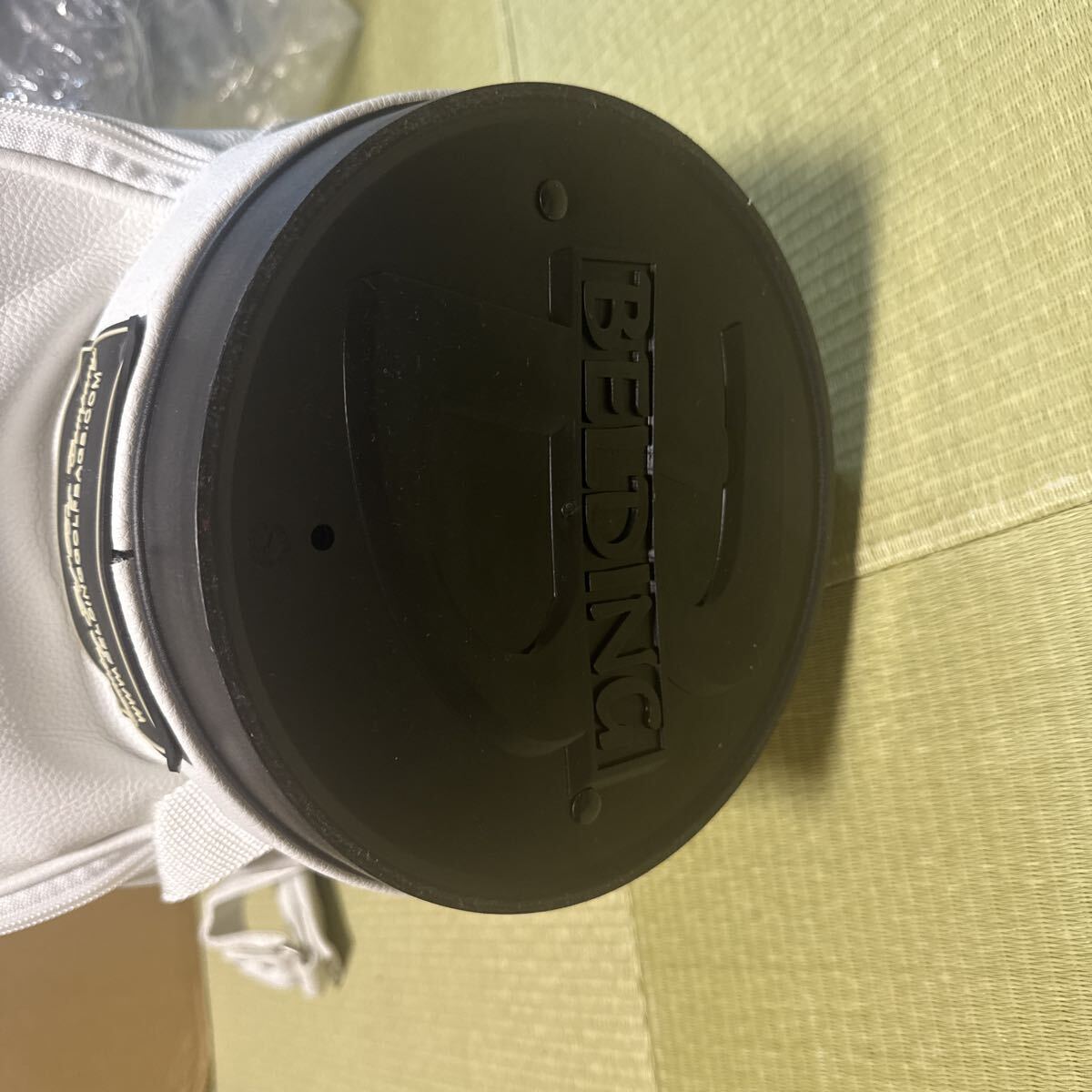 キャディバッグ BELDING USA製 未使用品 ホワイト 8.5インチ_画像9