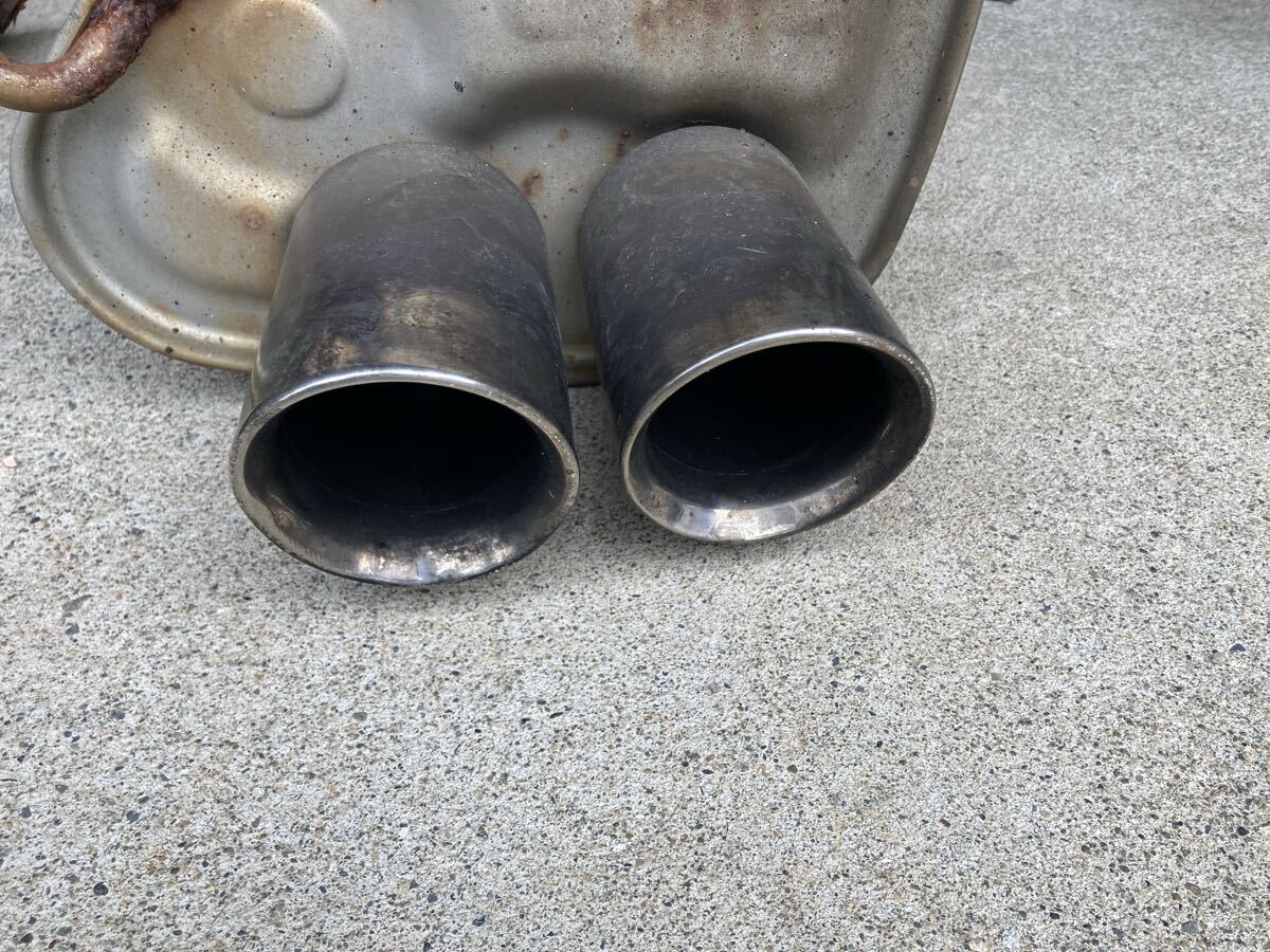 スバル　インプレッサ WRX STI GVB 純正マフラー リアピース_画像10