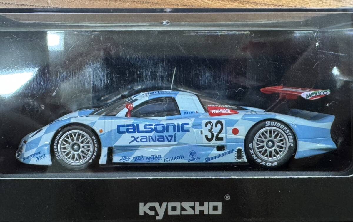 人気!! KYOSHO 京商 1/43 NISSAN 日産 R390GT1 1998 #32 ミニカー ZM5624_画像6