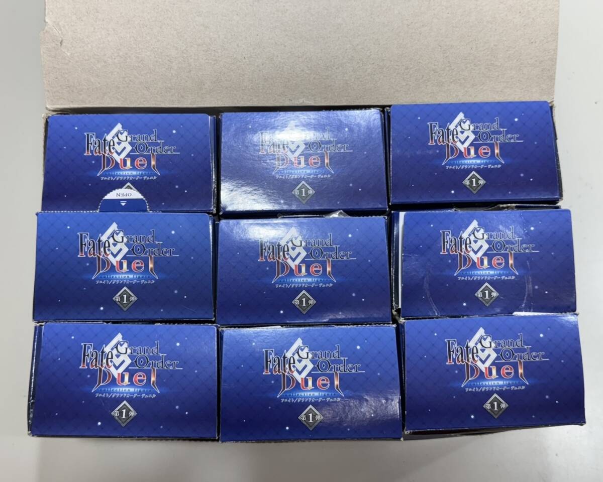 9箱セット Fate grand order DUEL 第一弾 フィギュア ZM5794_画像9