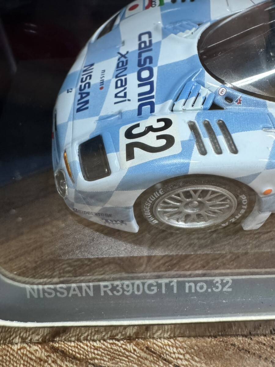 人気!! KYOSHO 京商 1/43 NISSAN 日産 R390GT1 1998 #32 ミニカー ZM5624_画像2