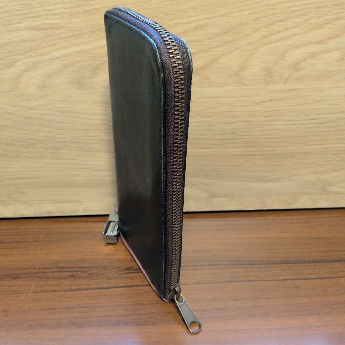 本革 長財布/カード多数収納可【中古美麗商品】_画像2