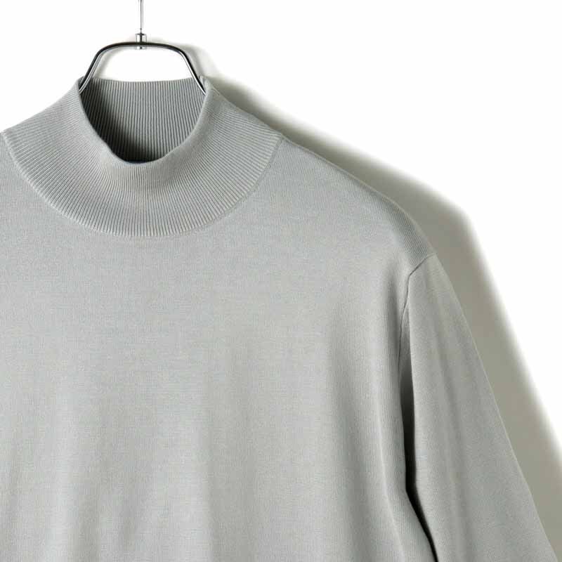 GIM(ジム) / シルク18Gモックネックニット [gim2540061-L]_画像3