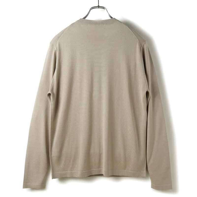 GIM(ジム) / シルク18Gクルーネックニット [gim2540053-M]_画像2