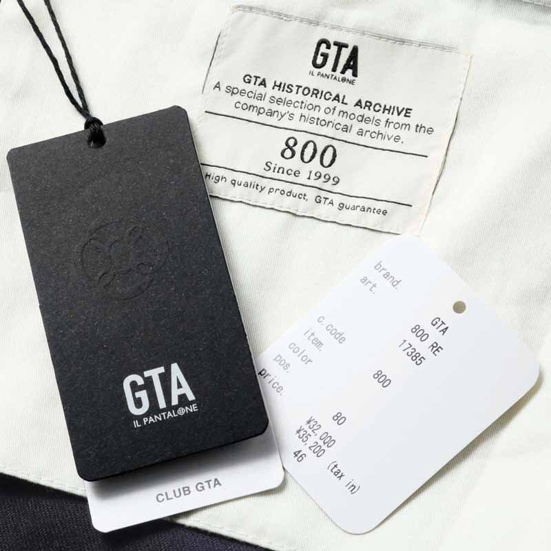 GTA(ジーティーアー) / ウールサキソニーノープリーツスリムテーパードパンツ(800RE/17385) [gta2470351-48]_画像8