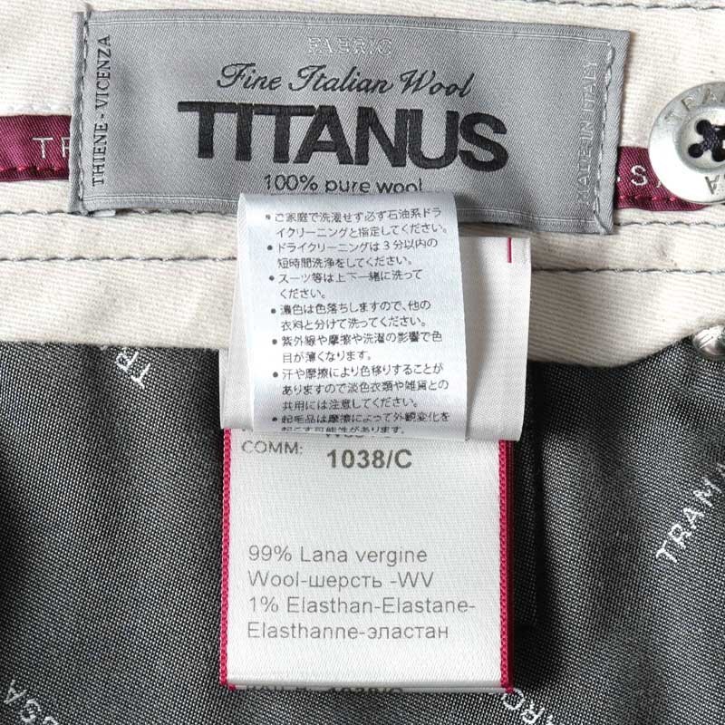 tramarossa(トラマロッサ) / ウールストレッチライトフランネルヘリンボーンテーパードパンツ(MICHELANGELO ZIP) [trm2510171-32]_画像9