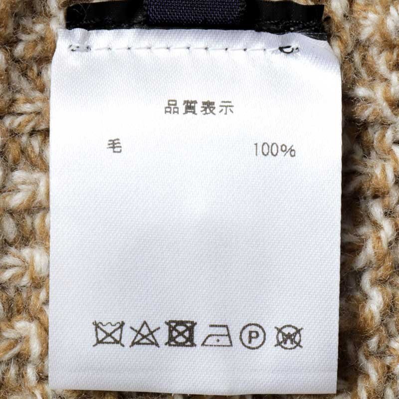 Drumohr(ドルモア) / スーパージーロンラムズウールミドルゲージシームレスモックネックアランニット(D4W125AR) [drm2520183-48]_画像7